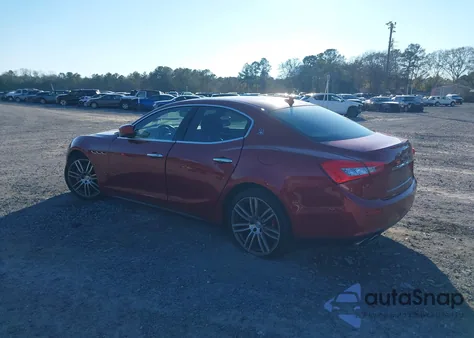 2015 Maserati Ghibli from USA, damaged, VIN ZAM57XSA7F1144238